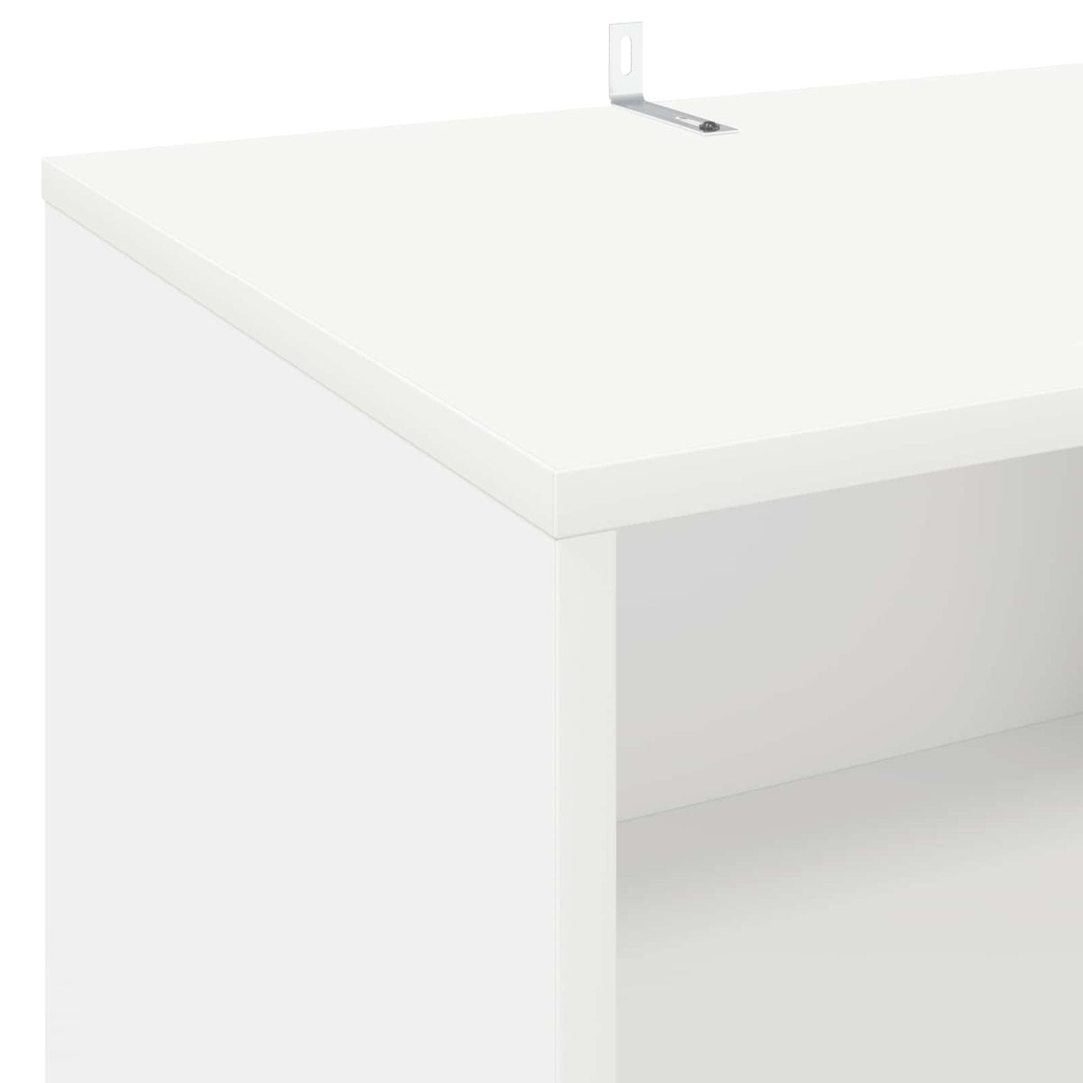 vidaXL Stojak na gramofon Biały 47 x 39,5 x 74,5 cm