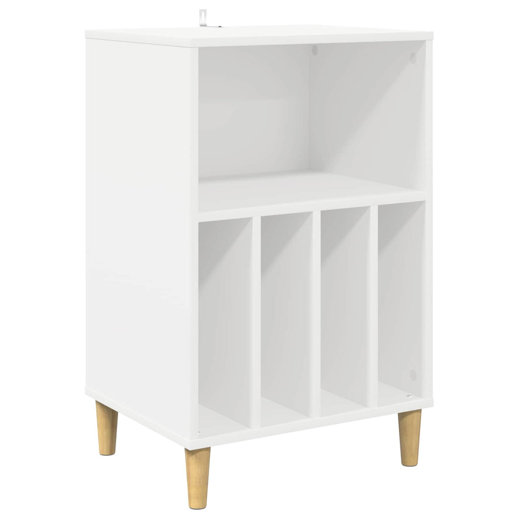 vidaXL Stojak na gramofon Biały 47 x 39,5 x 74,5 cm