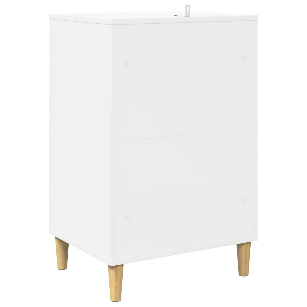 vidaXL Stojak na gramofon Biały 47 x 39,5 x 74,5 cm
