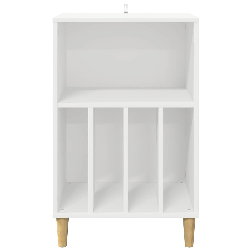 vidaXL Stojak na gramofon Biały 47 x 39,5 x 74,5 cm