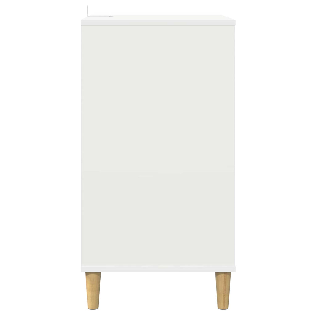 vidaXL Stojak na gramofon Biały 47 x 39,5 x 74,5 cm