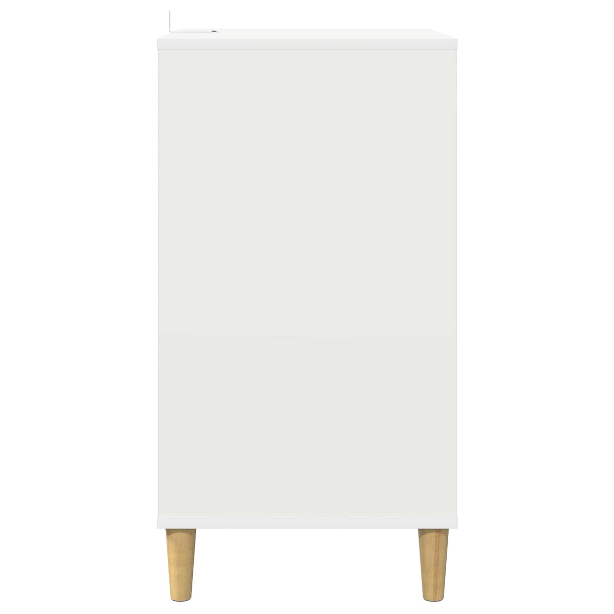 vidaXL Stojak na gramofon Biały 47 x 39,5 x 74,5 cm