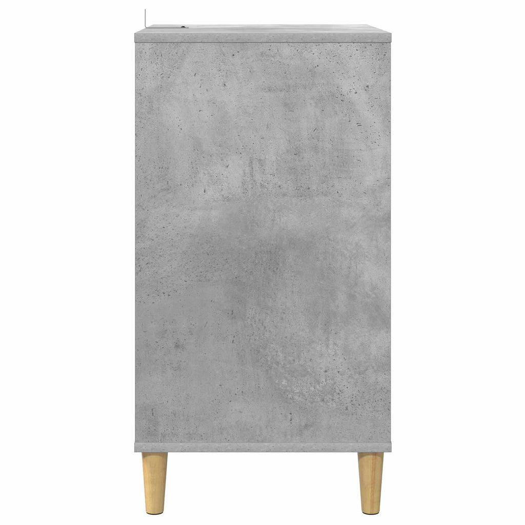 vidaXL Stojak na gramofon Betonowy szary 47 x 39,5 x 74,5 cm