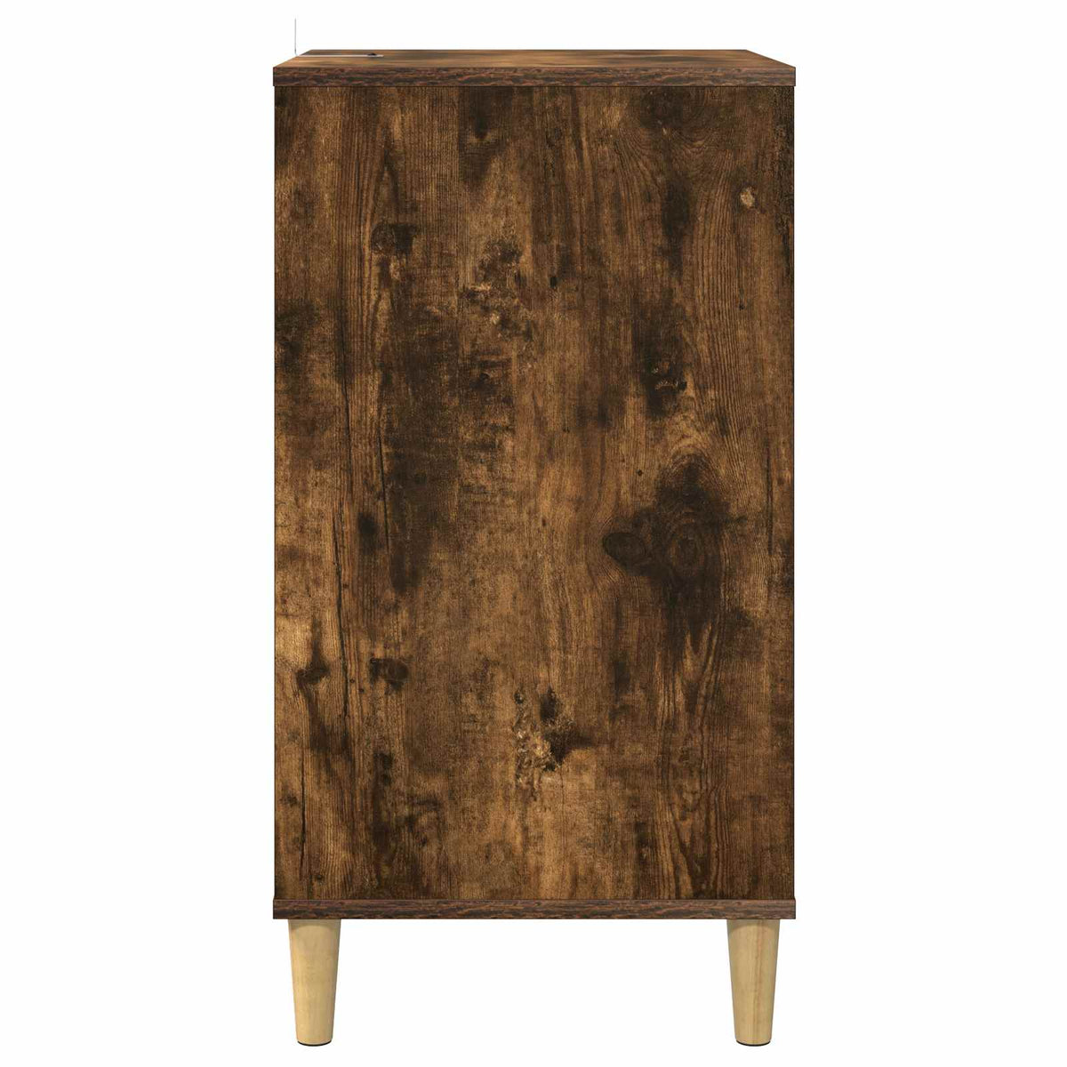 vidaXL Stojak na gramofon Dąb wędzony 47 x 39,5 x 74,5 cm