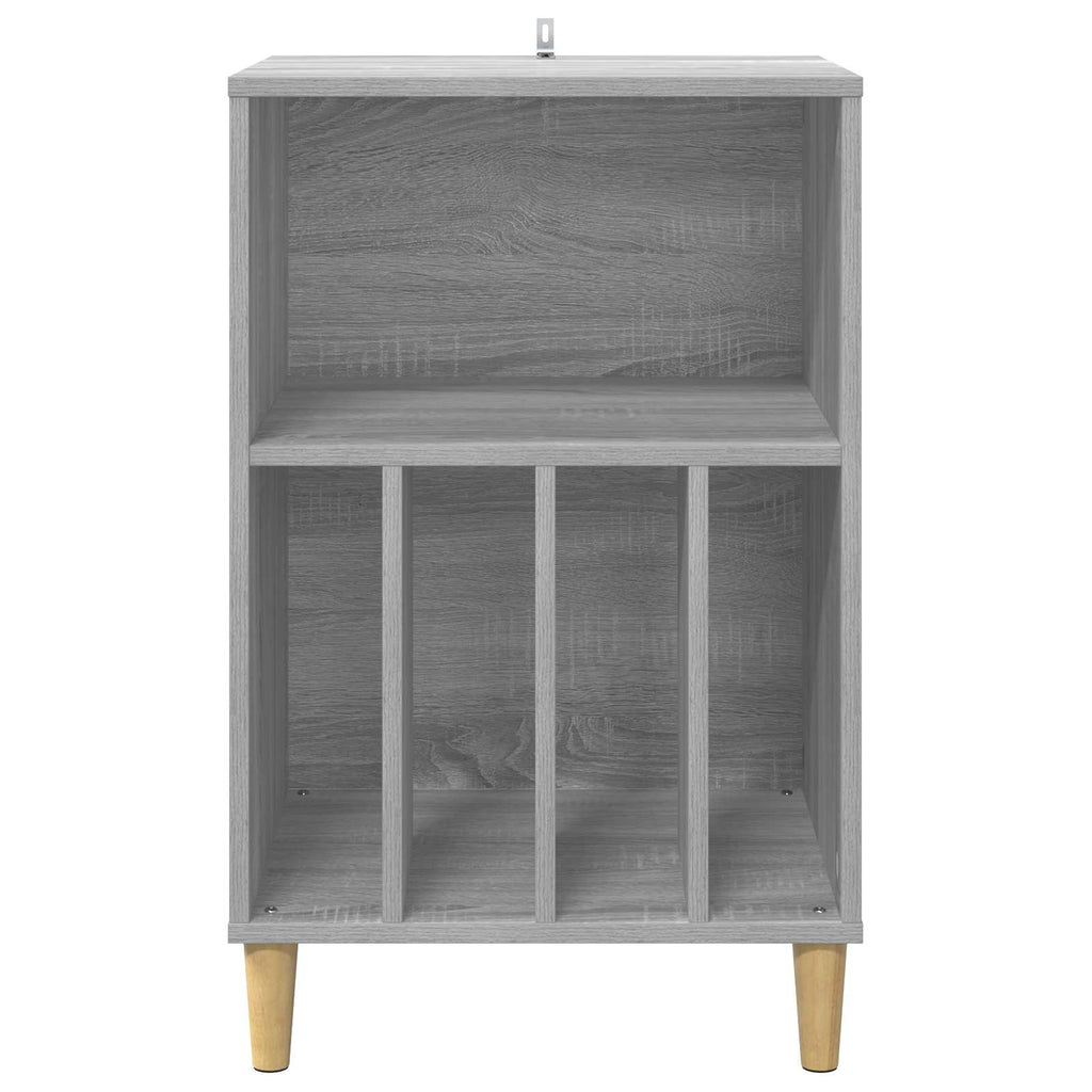 vidaXL Stojak na gramofon Szary Sonoma 47 x 39,5 x 74,5 cm