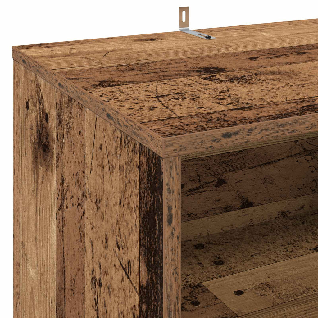 vidaXL Stojak na gramofon Stare drewno 47 x 39,5 x 74,5 cm