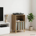vidaXL Stojak na gramofon Dąb artisan 47 x 39,5 x 74,5 cm