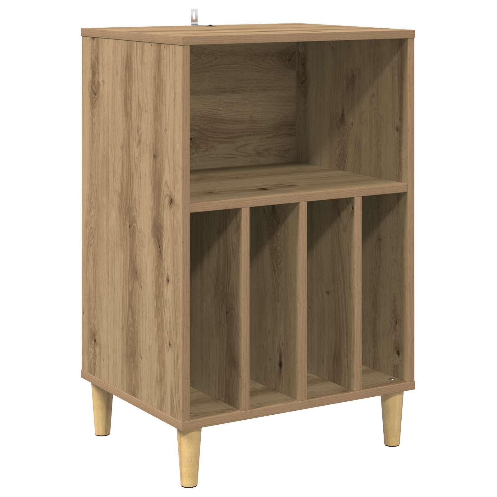 vidaXL Stojak na gramofon Dąb artisan 47 x 39,5 x 74,5 cm