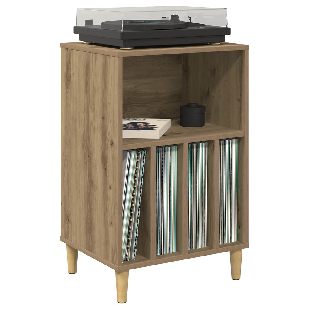 vidaXL Stojak na gramofon Dąb artisan 47 x 39,5 x 74,5 cm
