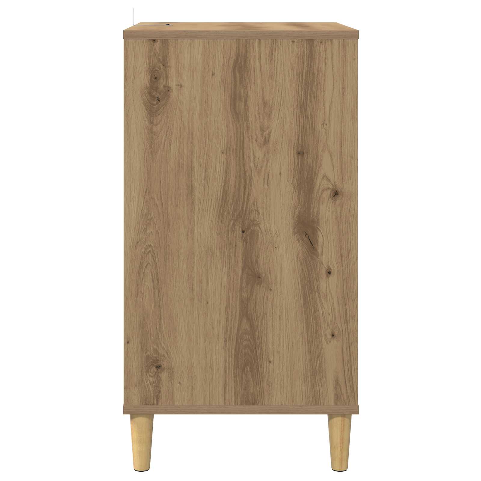 vidaXL Stojak na gramofon Dąb artisan 47 x 39,5 x 74,5 cm