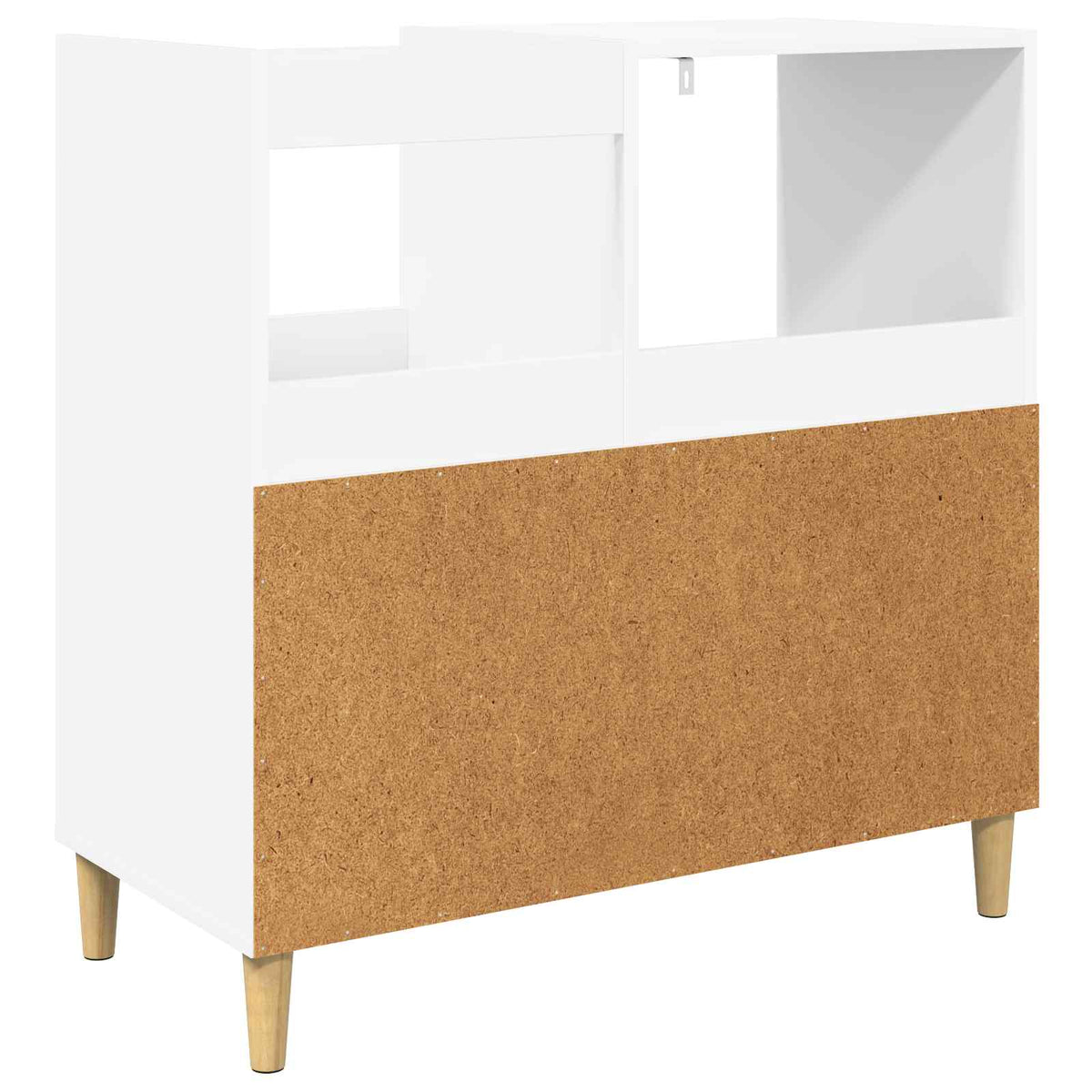 vidaXL Stojak na odtwarzacz płyt Biały 82 x 39,5 x 82,5 cm