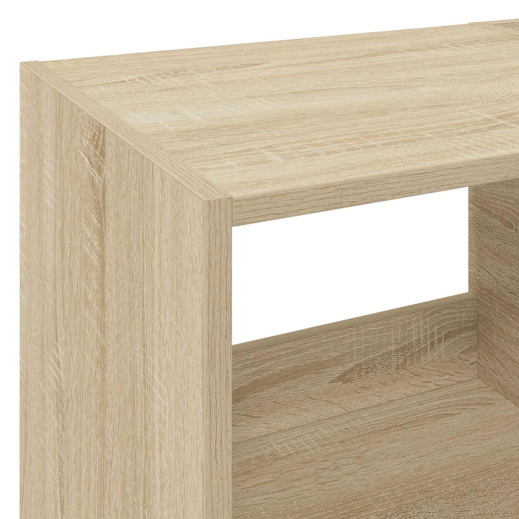 vidaXL Stojak na odtwarzacz płyt dąb Sonoma 82 x 39,5 x 82,5 cm