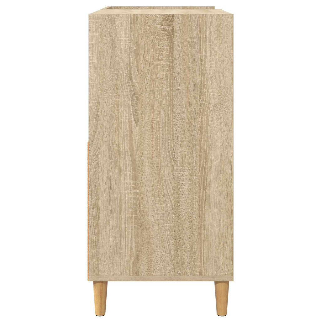 vidaXL Stojak na odtwarzacz płyt dąb Sonoma 82 x 39,5 x 82,5 cm
