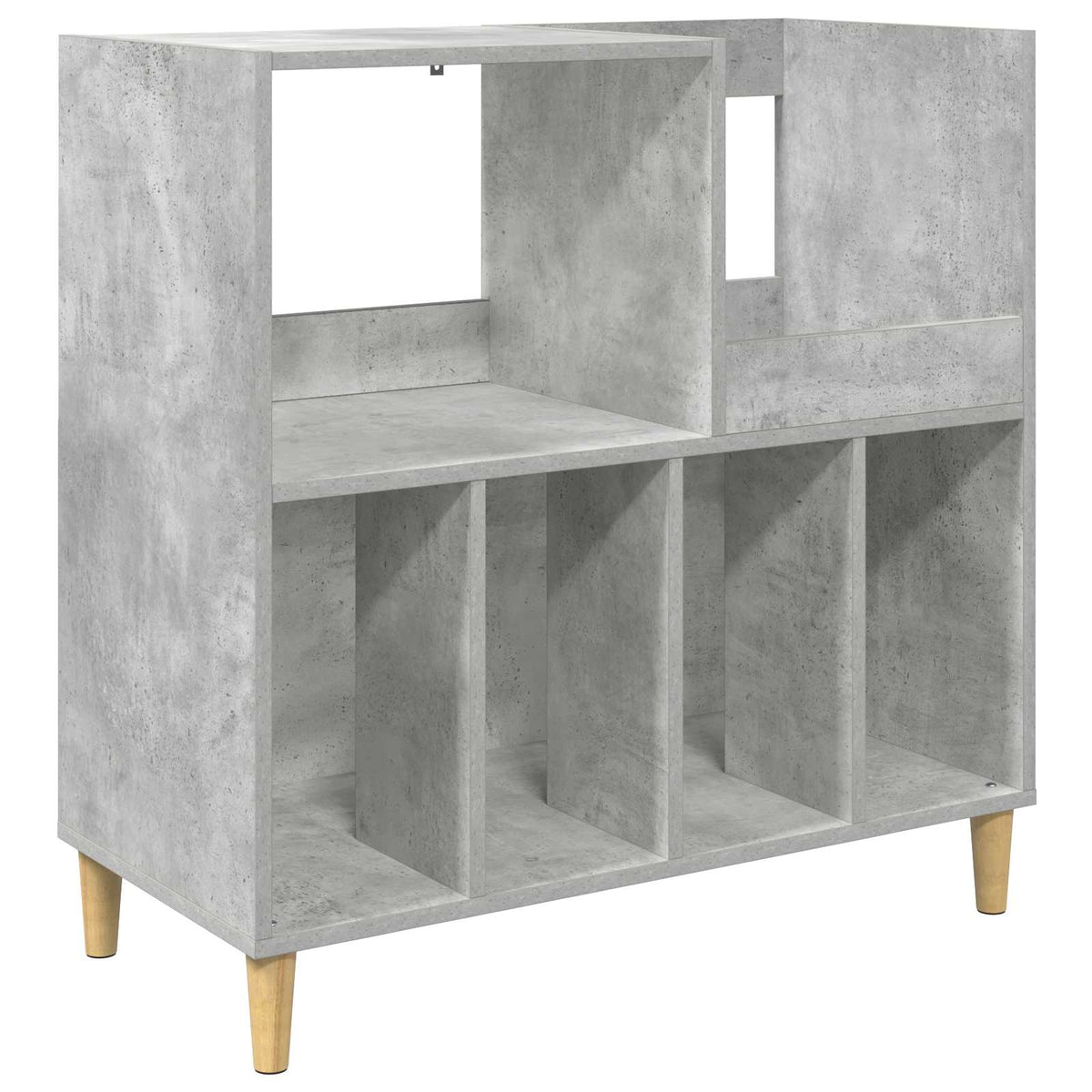 vidaXL Stojak na odtwarzacz płyt Betonowy szary 82 x 39,5 x 82,5 cm