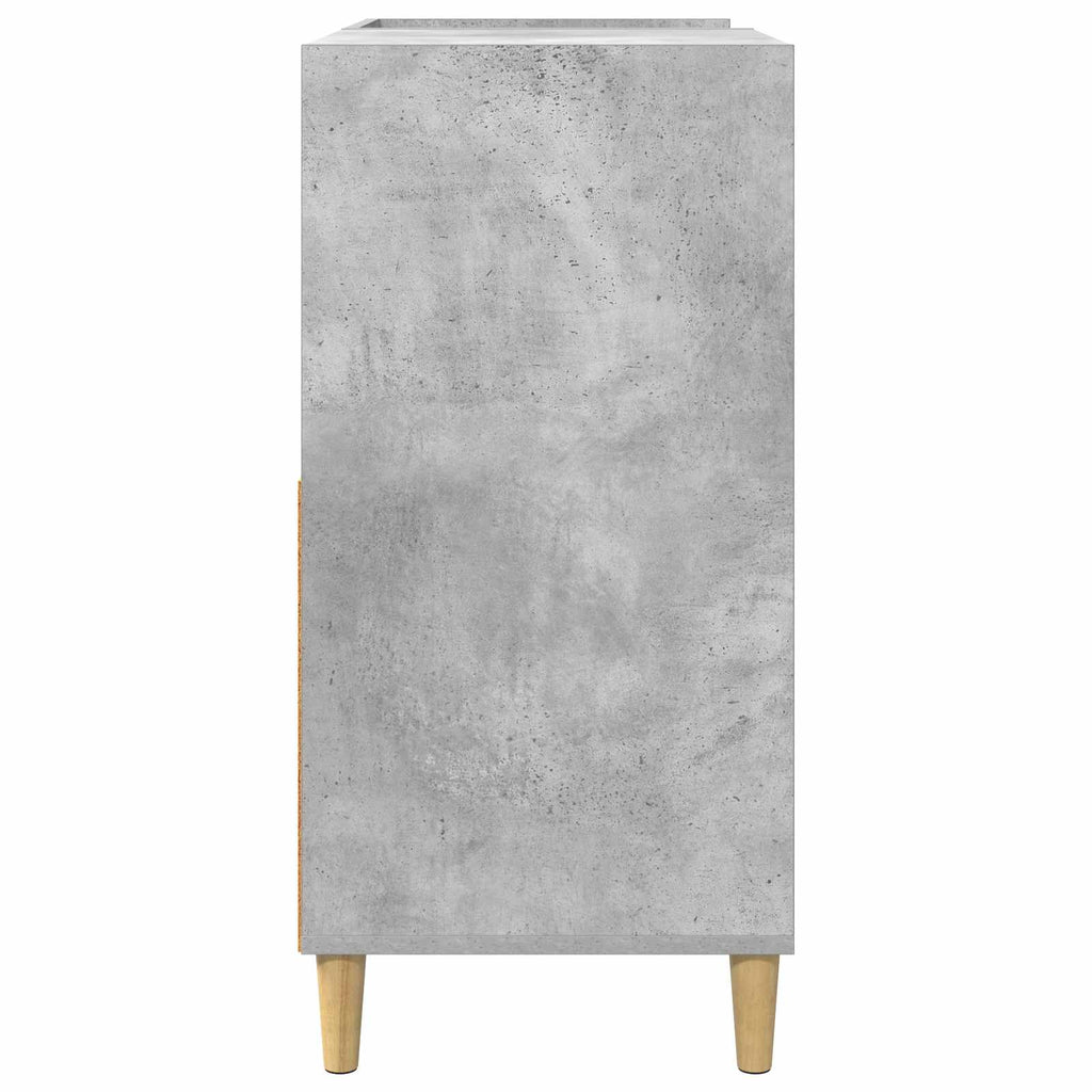 vidaXL Stojak na odtwarzacz płyt Betonowy szary 82 x 39,5 x 82,5 cm