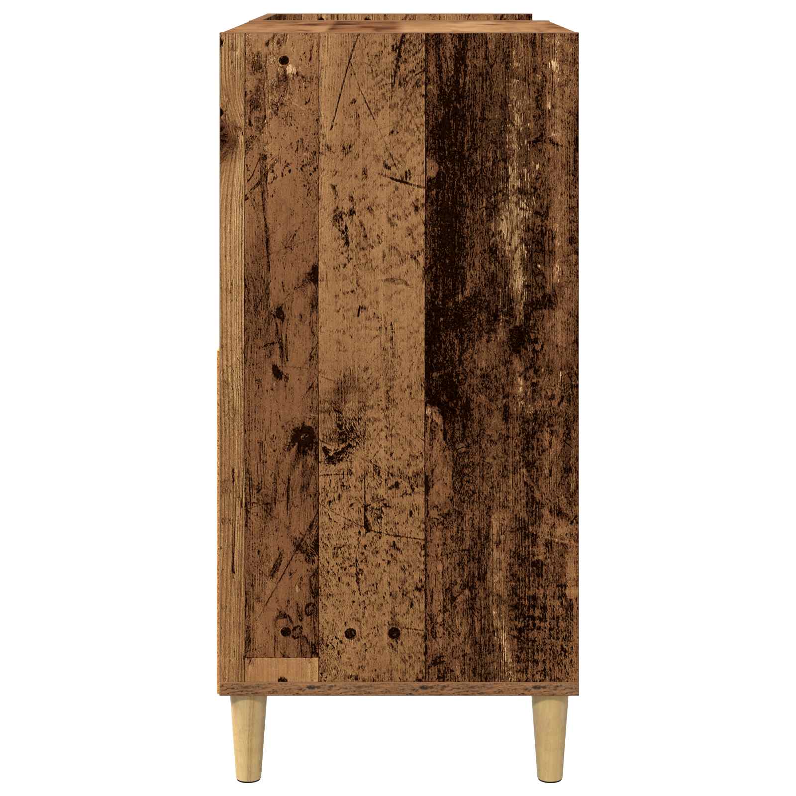 vidaXL Stojak na odtwarzacz płyt Stare drewno 82 x 39,5 x 82,5 cm