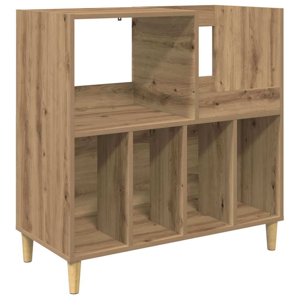 vidaXL Stojak na odtwarzacz płyt Dąb artisan 82 x 39,5 x 82,5 cm