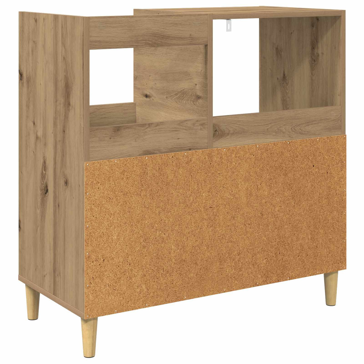 vidaXL Stojak na odtwarzacz płyt Dąb artisan 82 x 39,5 x 82,5 cm