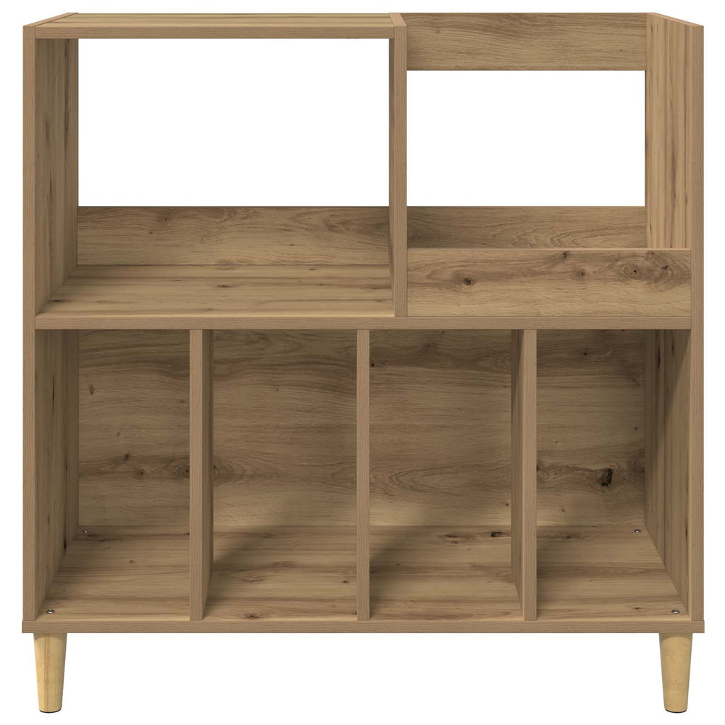 vidaXL Stojak na odtwarzacz płyt Dąb artisan 82 x 39,5 x 82,5 cm