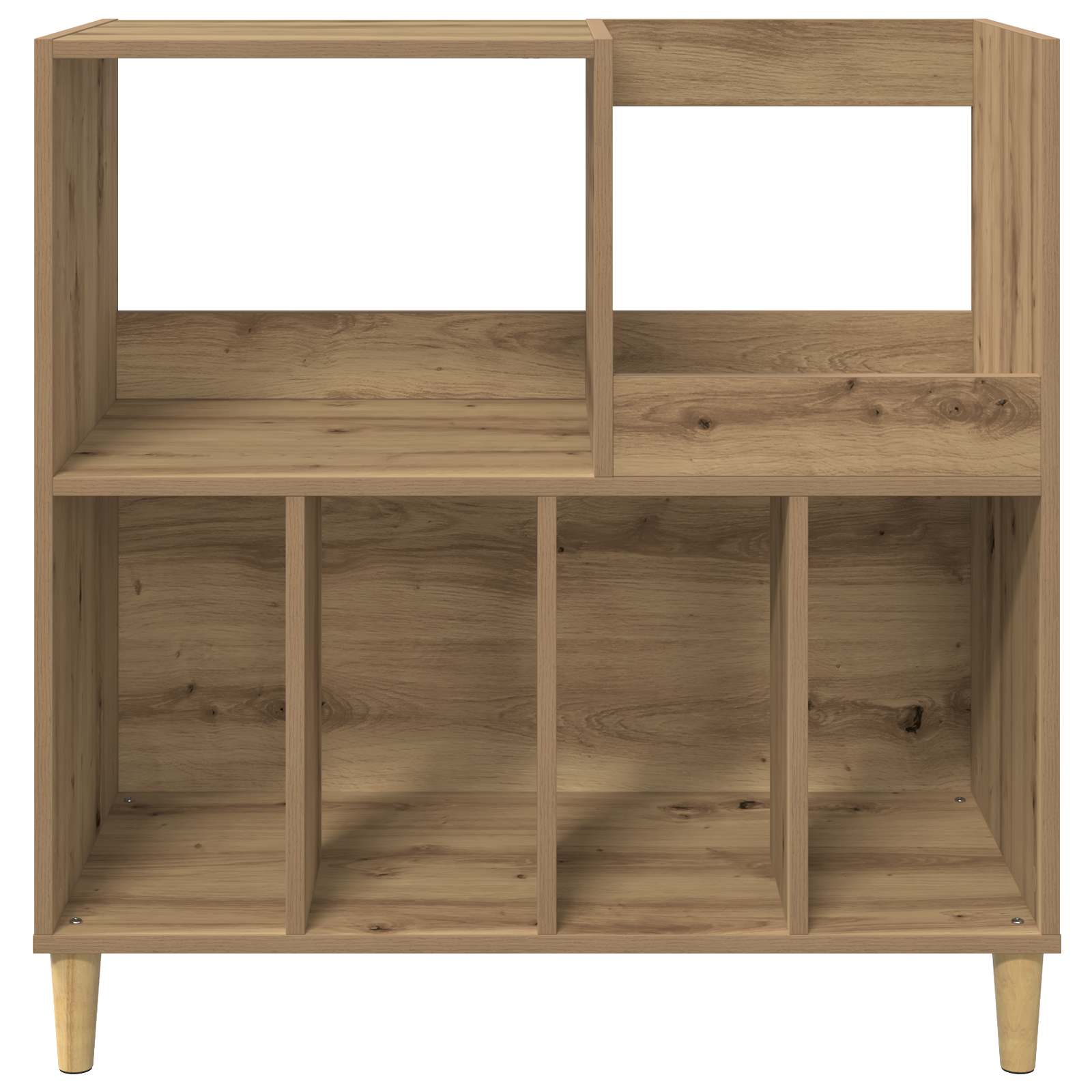 vidaXL Stojak na odtwarzacz płyt Dąb artisan 82 x 39,5 x 82,5 cm