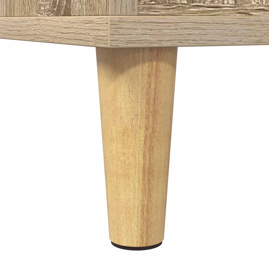 vidaXL Stojak na odtwarzacz płyt dąb Sonoma 71 x 39,5 x 83 cm