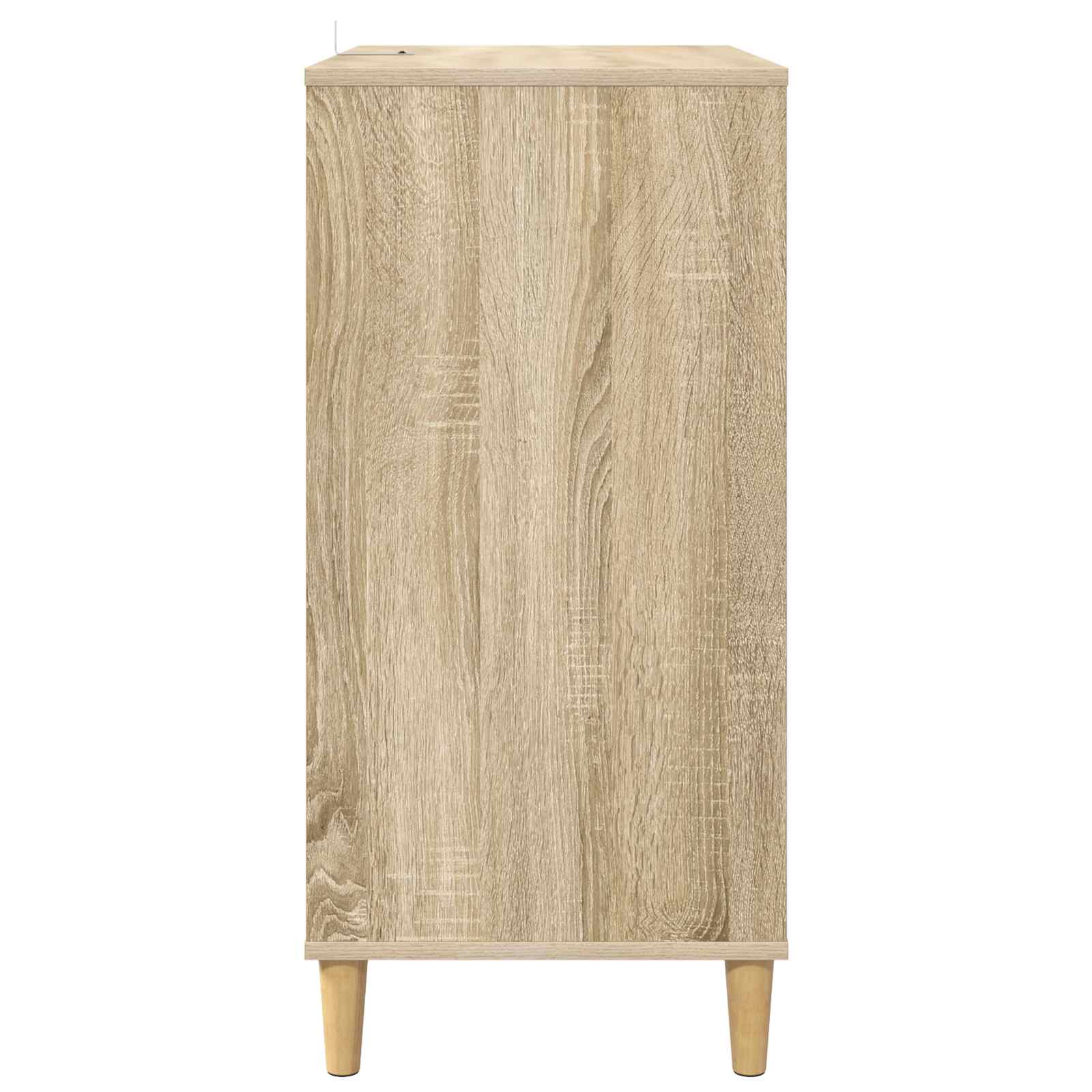 vidaXL Stojak na odtwarzacz płyt dąb Sonoma 71 x 39,5 x 83 cm