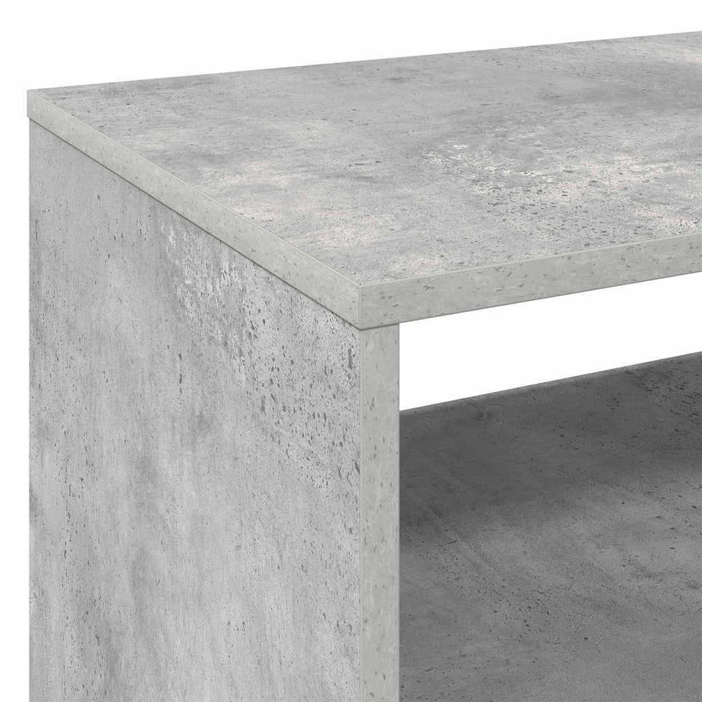 vidaXL Stojak na odtwarzacz płyt Betonowy szary 71 x 39,5 x 83 cm