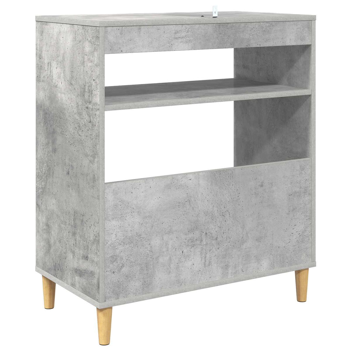 vidaXL Stojak na odtwarzacz płyt Betonowy szary 71 x 39,5 x 83 cm