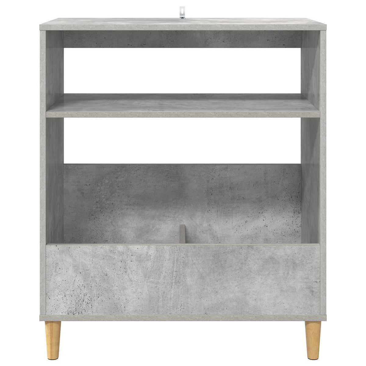 vidaXL Stojak na odtwarzacz płyt Betonowy szary 71 x 39,5 x 83 cm