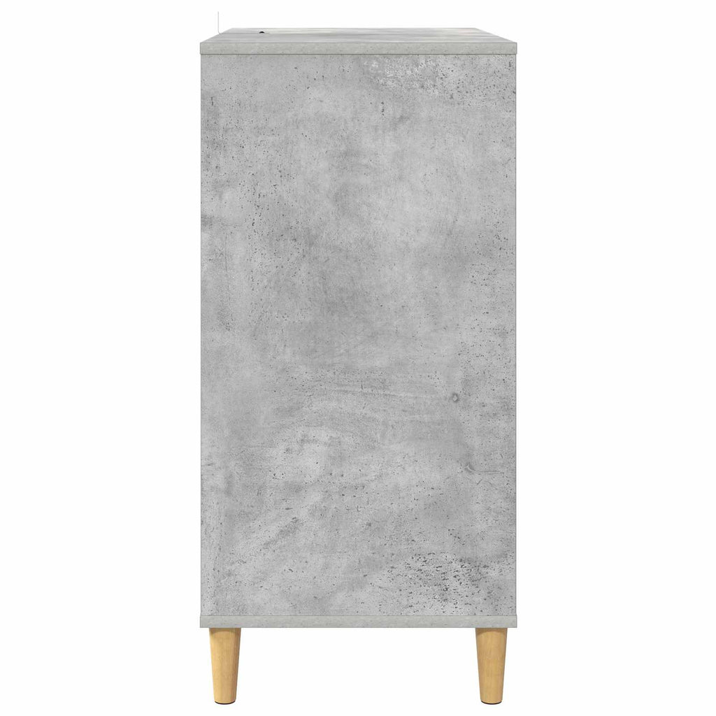 vidaXL Stojak na odtwarzacz płyt Betonowy szary 71 x 39,5 x 83 cm