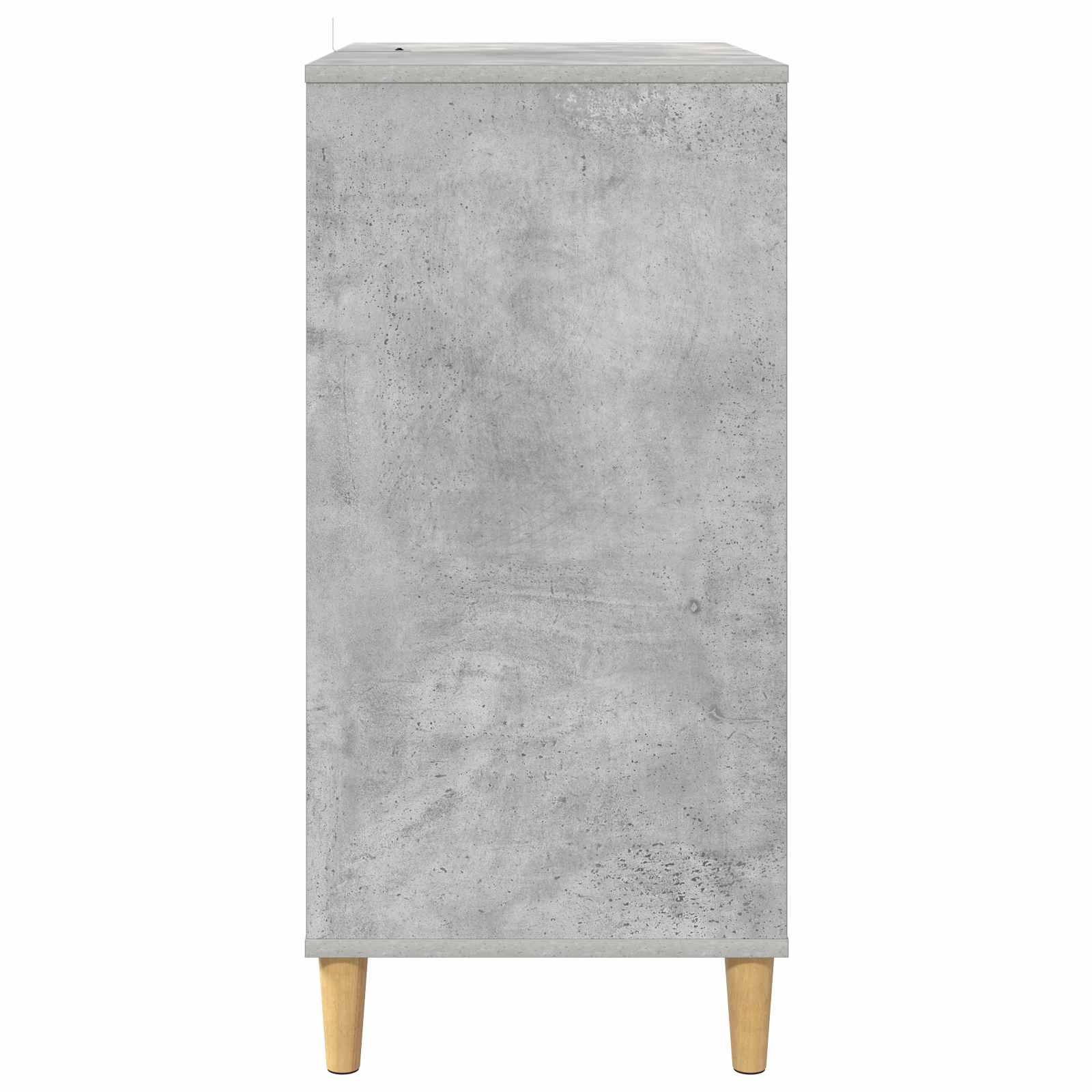 vidaXL Stojak na odtwarzacz płyt Betonowy szary 71 x 39,5 x 83 cm