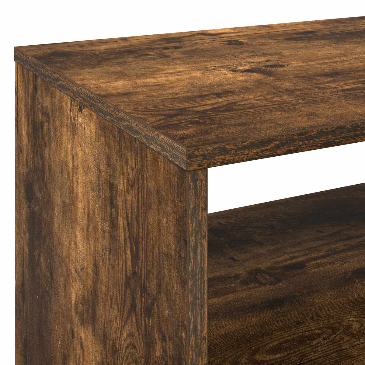 vidaXL Stojak na odtwarzacz płyt Dąb wędzony 71 x 39,5 x 83 cm