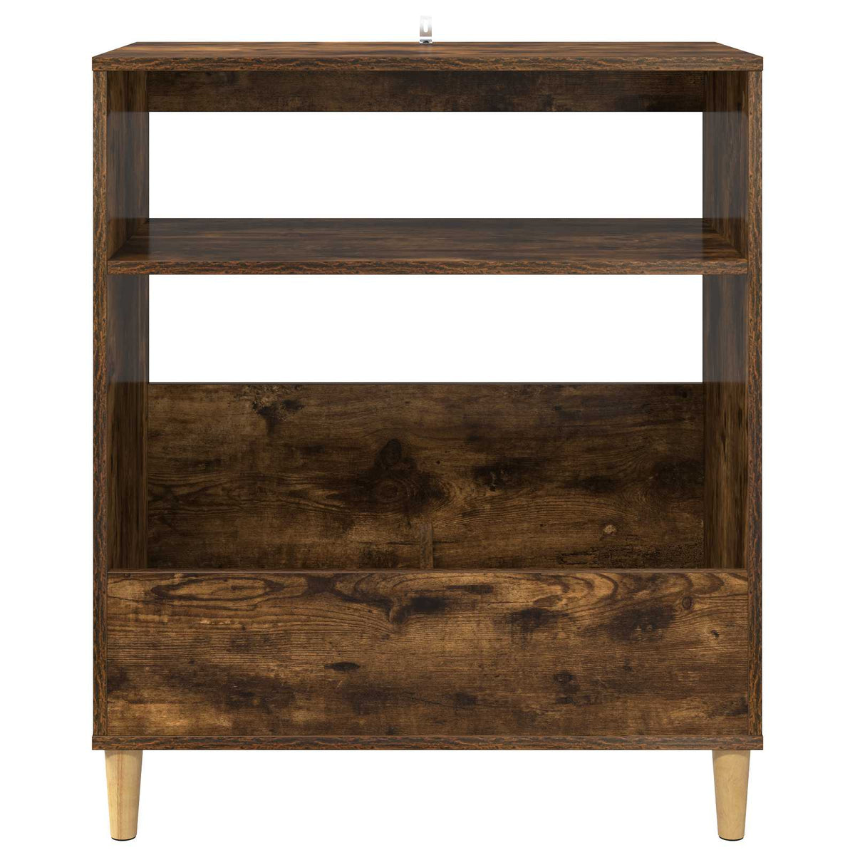 vidaXL Stojak na odtwarzacz płyt Dąb wędzony 71 x 39,5 x 83 cm