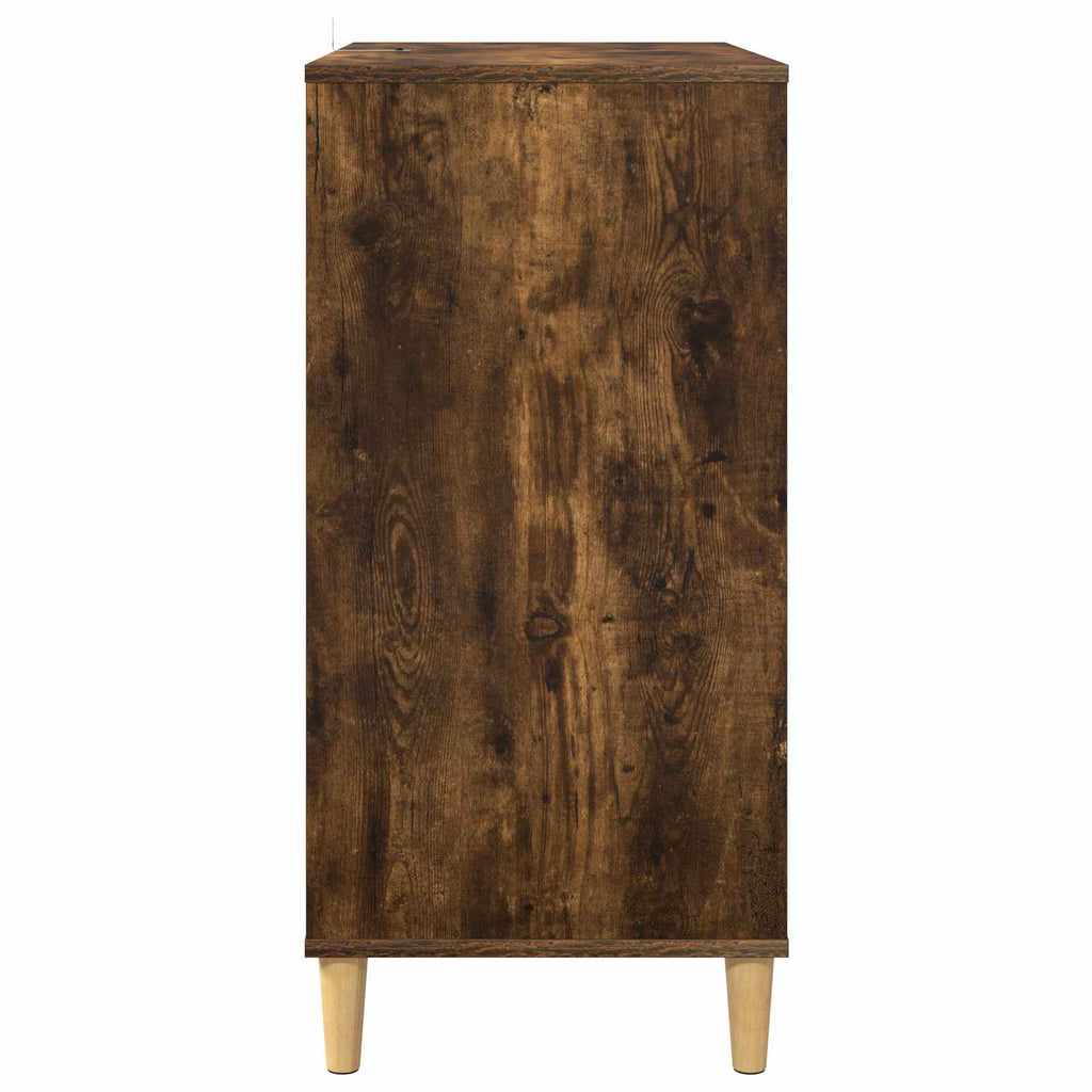 vidaXL Stojak na odtwarzacz płyt Dąb wędzony 71 x 39,5 x 83 cm