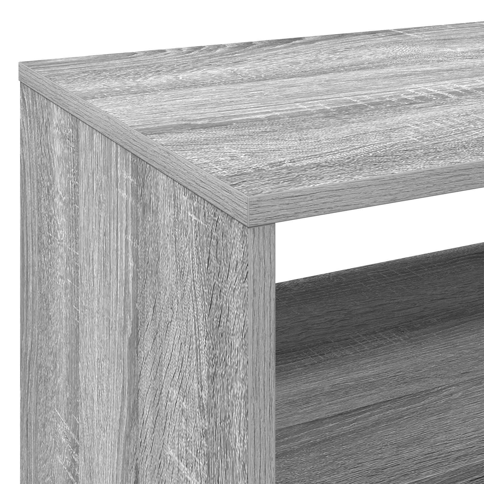vidaXL Stojak na odtwarzacz płyt Szary Sonoma 71 x 39,5 x 83 cm