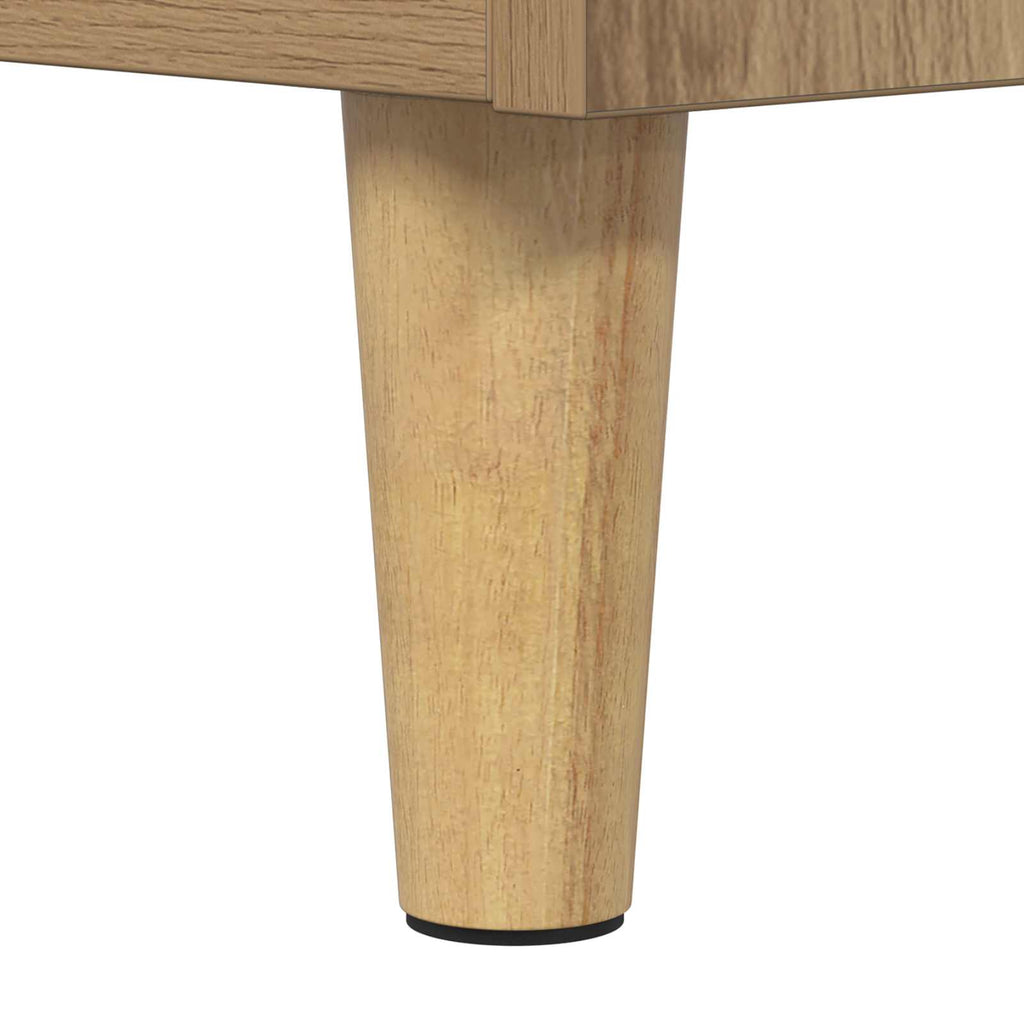 vidaXL Stojak na odtwarzacz płyt Dąb artisan 71 x 39,5 x 83 cm