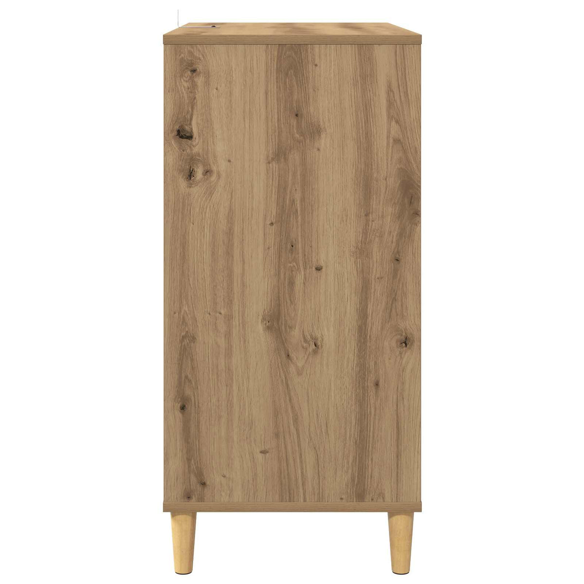 vidaXL Stojak na odtwarzacz płyt Dąb artisan 71 x 39,5 x 83 cm