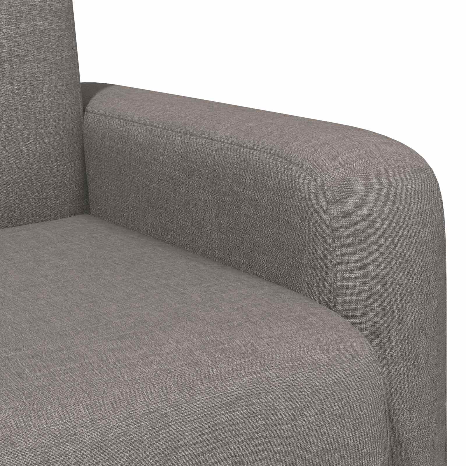 vidaXL Fotel Ciemnoszary tkanina