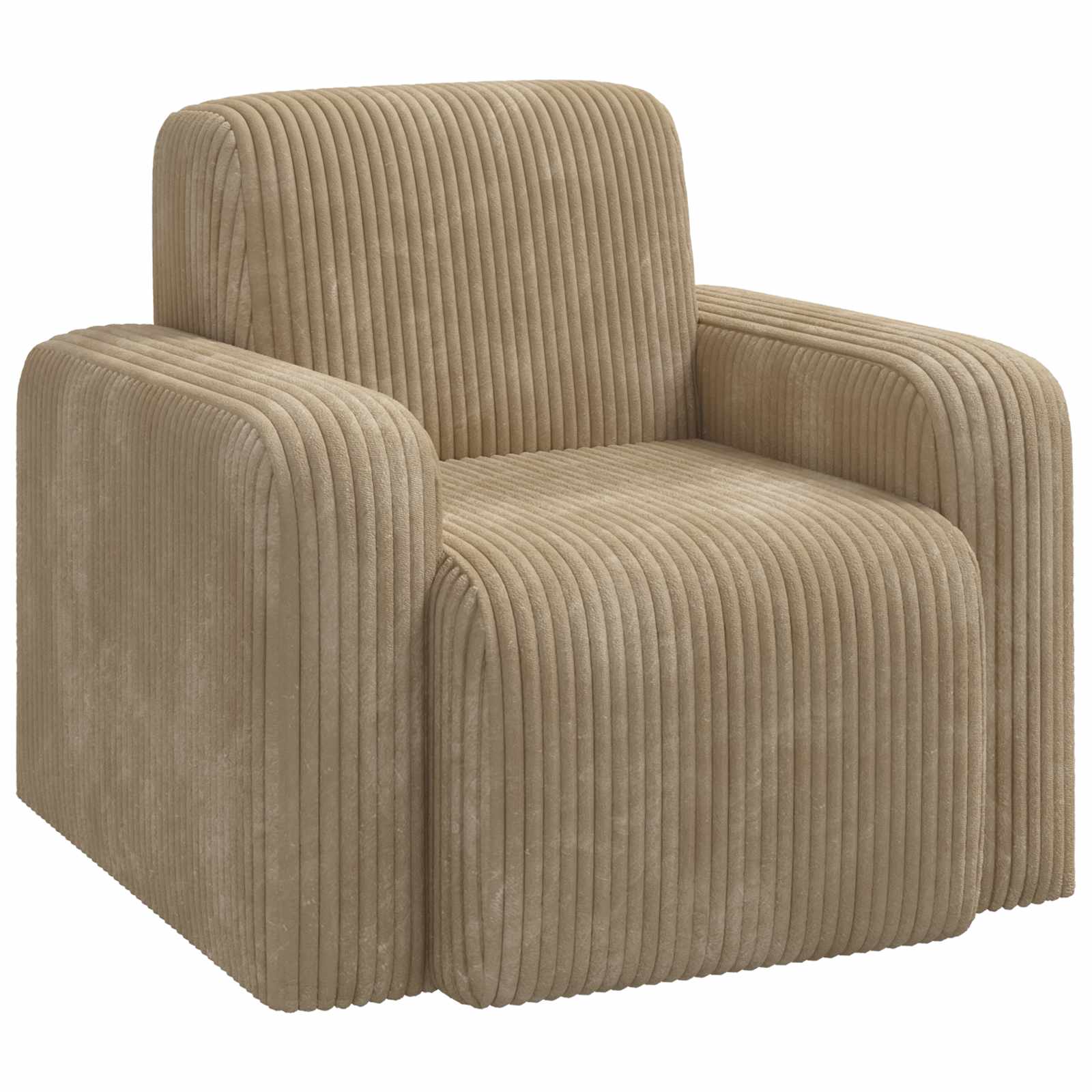 vidaXL Fotel Ciemnoszary sztruks