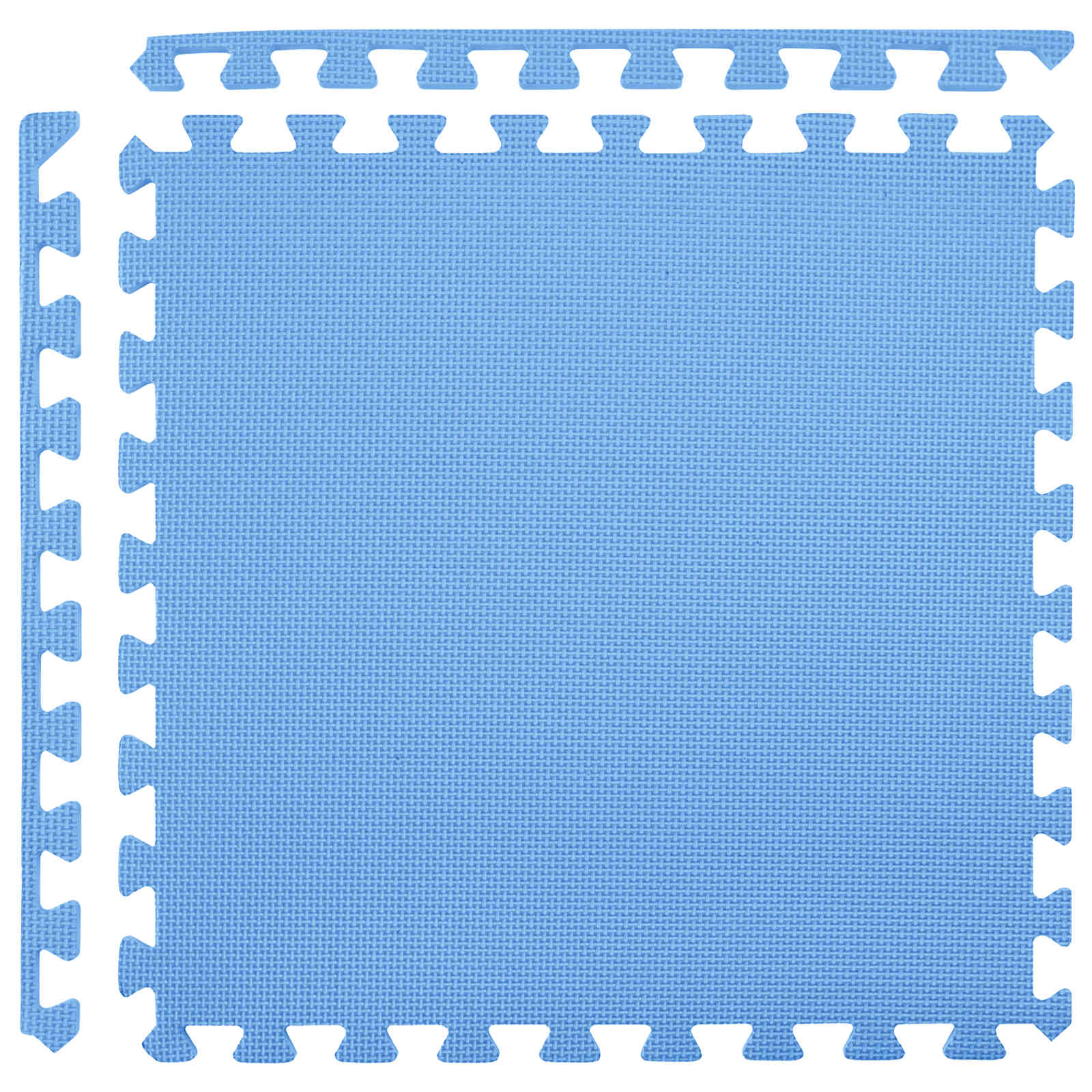 vidaXL Mata podłogowa 40 pcs niebieski 14,4 m² Pianka EVA