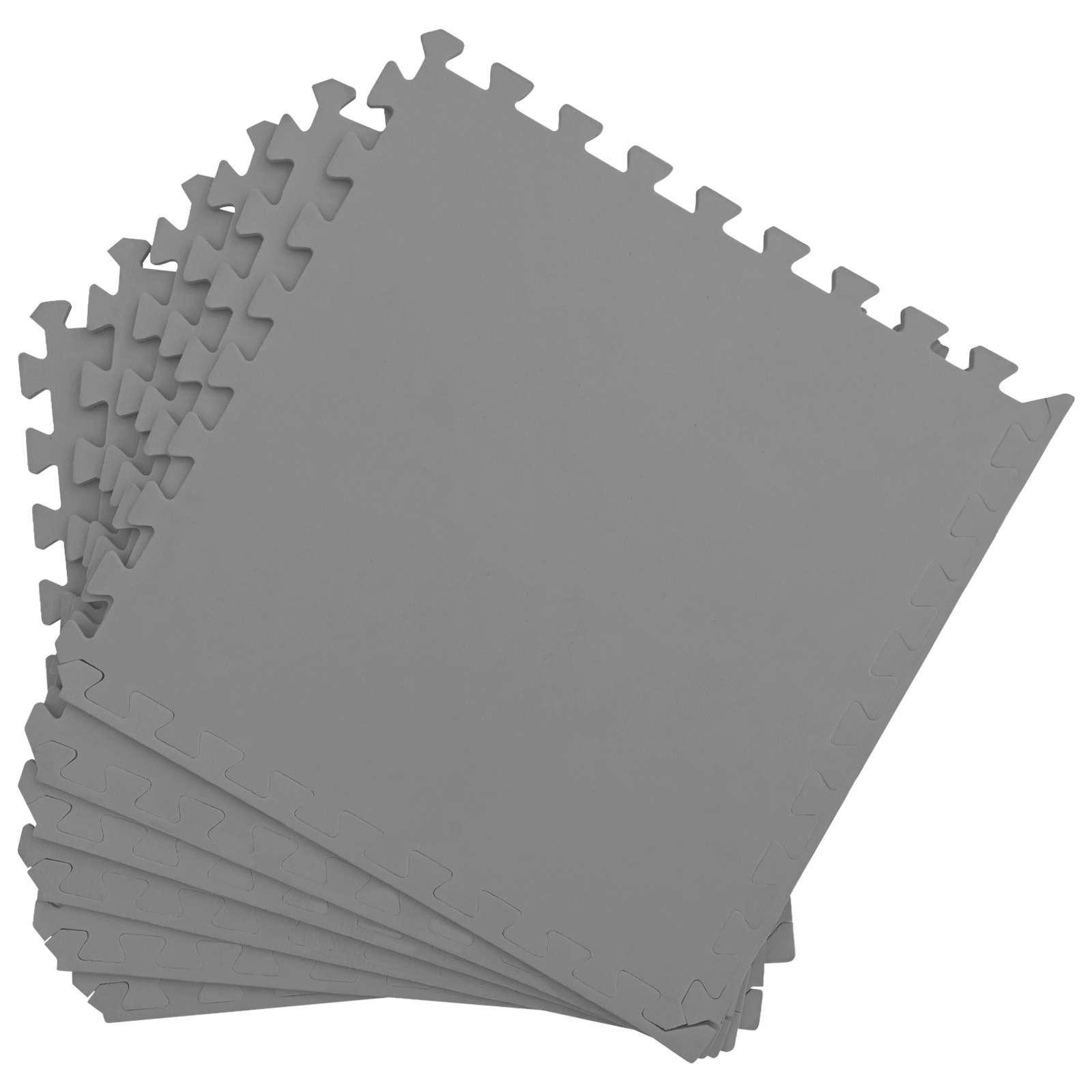 vidaXL Mata podłogowa 50 pcs Szary 18 m² Pianka EVA