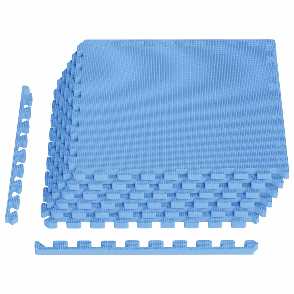 vidaXL Mata podłogowa 6 pcs niebieski 2,16 m² Pianka EVA