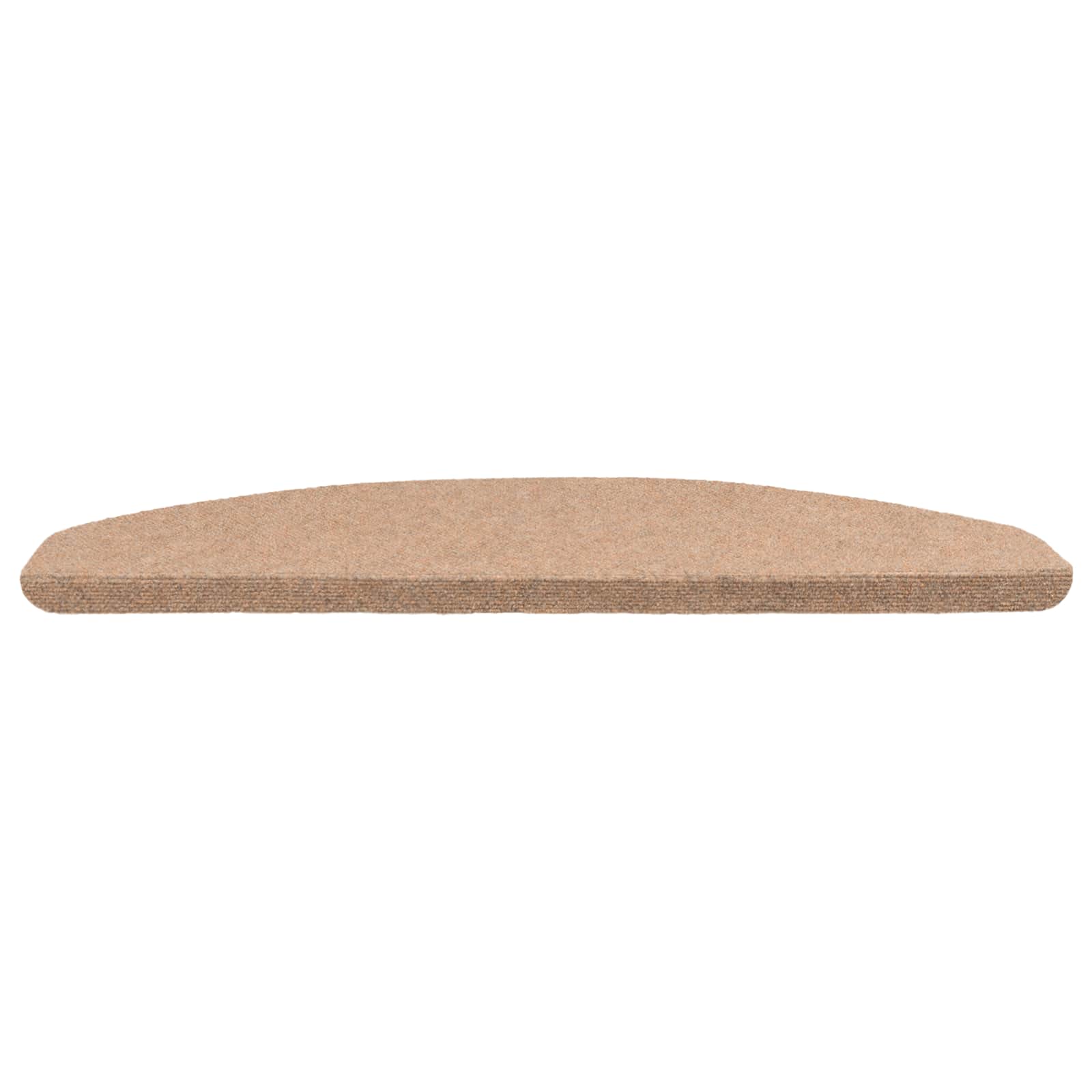 vidaXL Samoprzylepne maty na schody 15 pcs Beżowy 80 x 28 x 3,5 cm