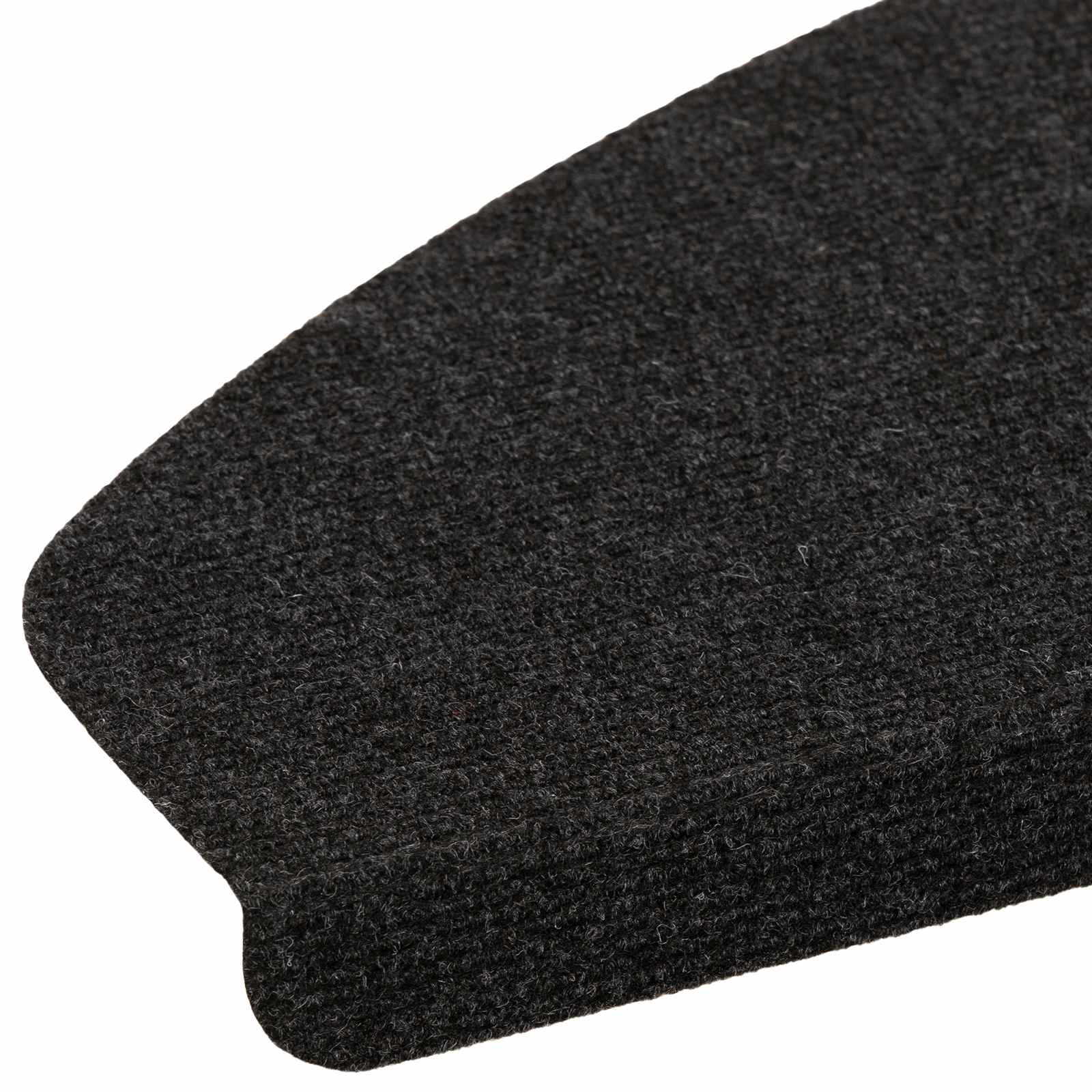 vidaXL Samoprzylepne maty na schody 15 pcs antracytowy Tkanina filcowa
