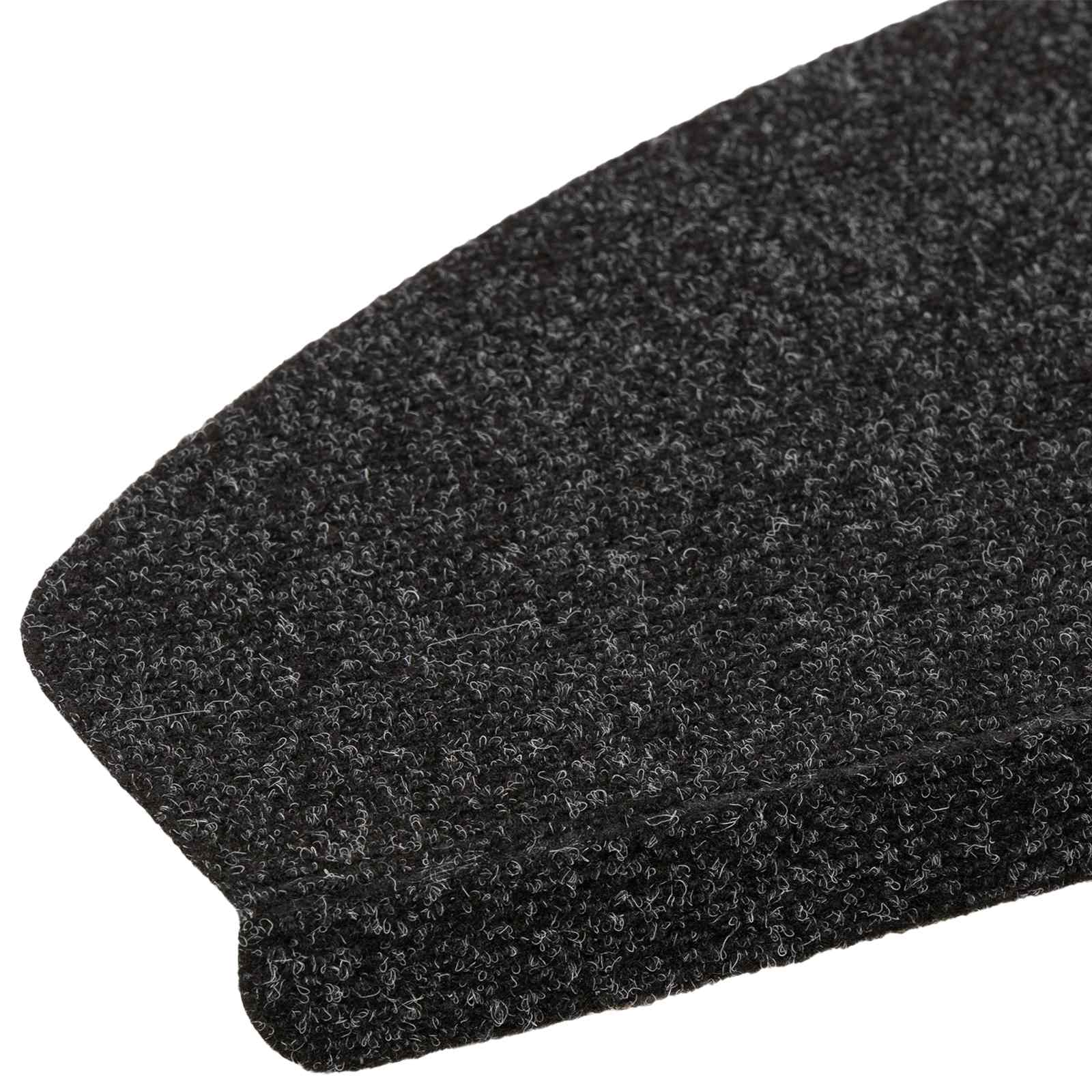 vidaXL Samoprzylepne maty na schody 15 pcs Czarny 80 x 28 x 3,5 cm