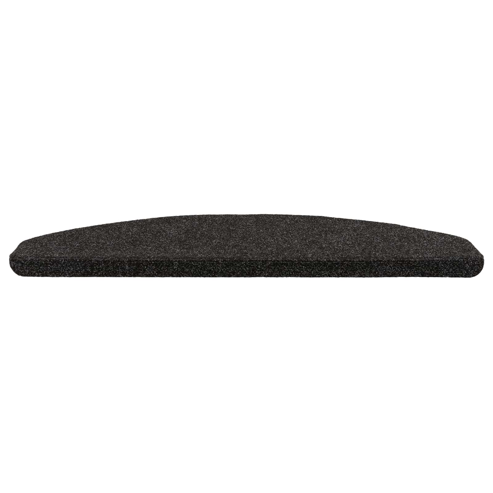 vidaXL Samoprzylepne maty na schody 15 pcs Czarny 80 x 28 x 3,5 cm