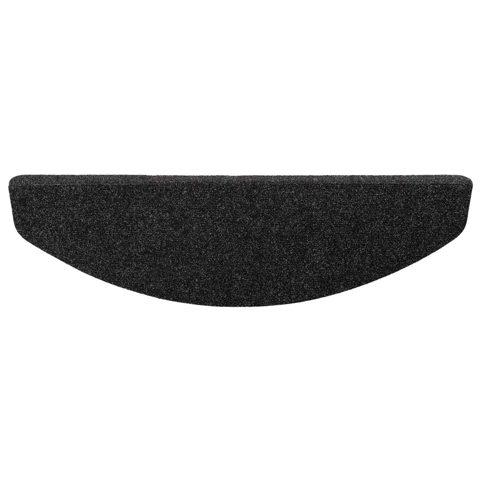 vidaXL Samoprzylepne maty na schody 15 pcs Czarny 80 x 28 x 3,5 cm