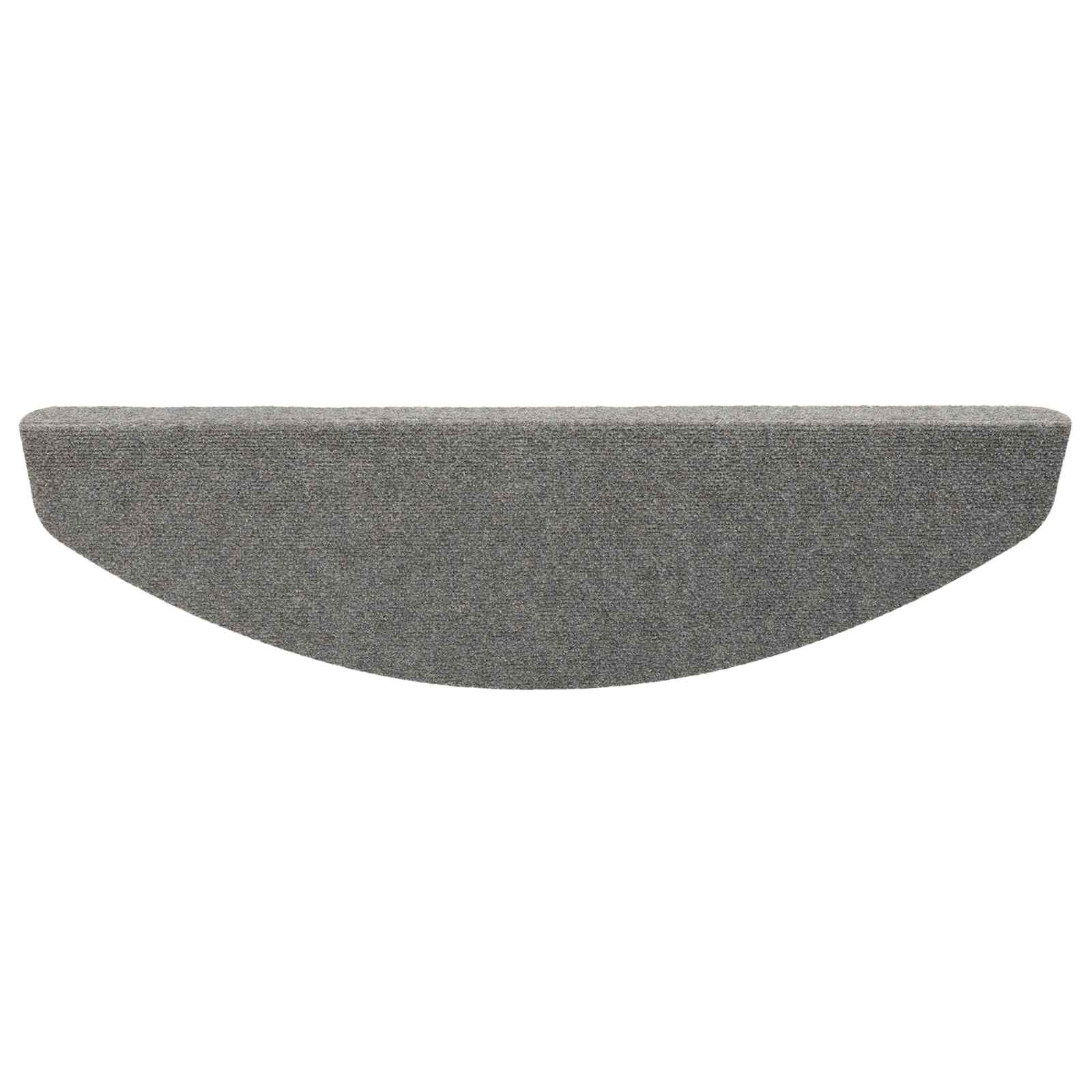 vidaXL Samoprzylepne maty na schody 15 pcs Szary 80 x 28 x 3,5 cm