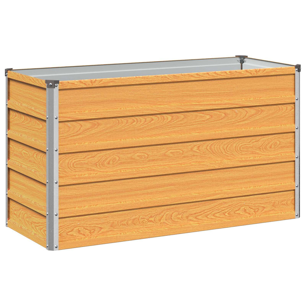 vidaXL Podniesione Łóżko Ogrodowe naturalny 100 x 40 x 55 cm