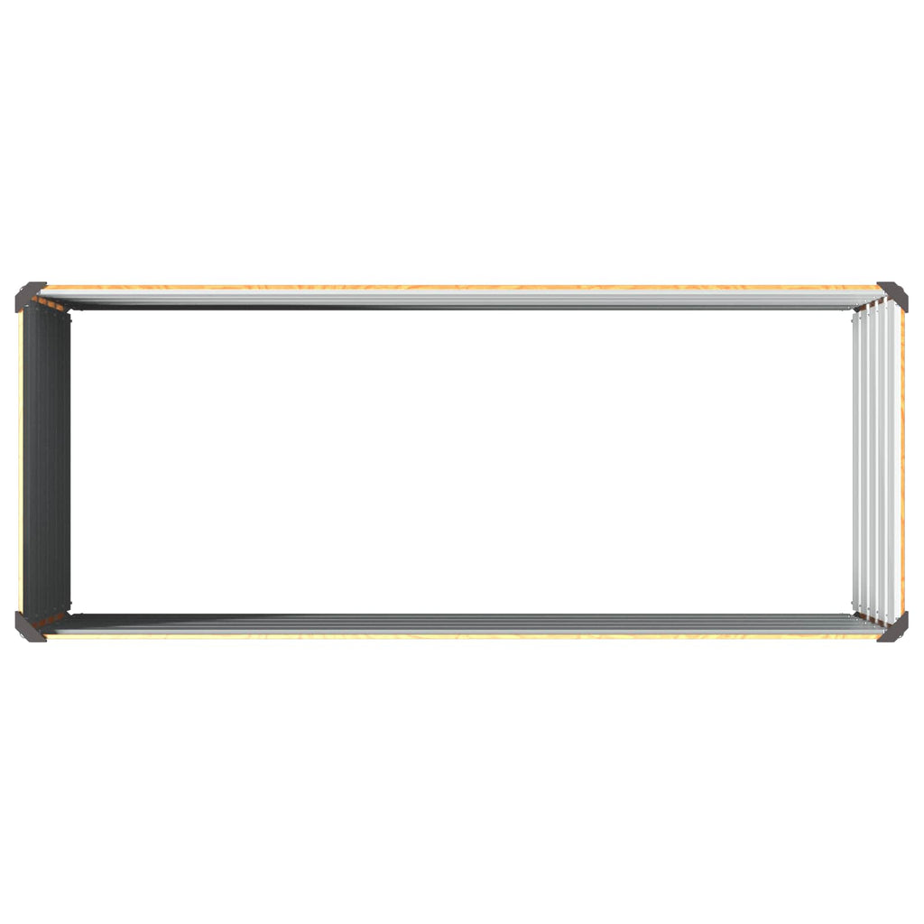 vidaXL Podniesione Łóżko Ogrodowe naturalny 100 x 40 x 55 cm